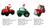 Snowman truck & Car Inflatable Lights