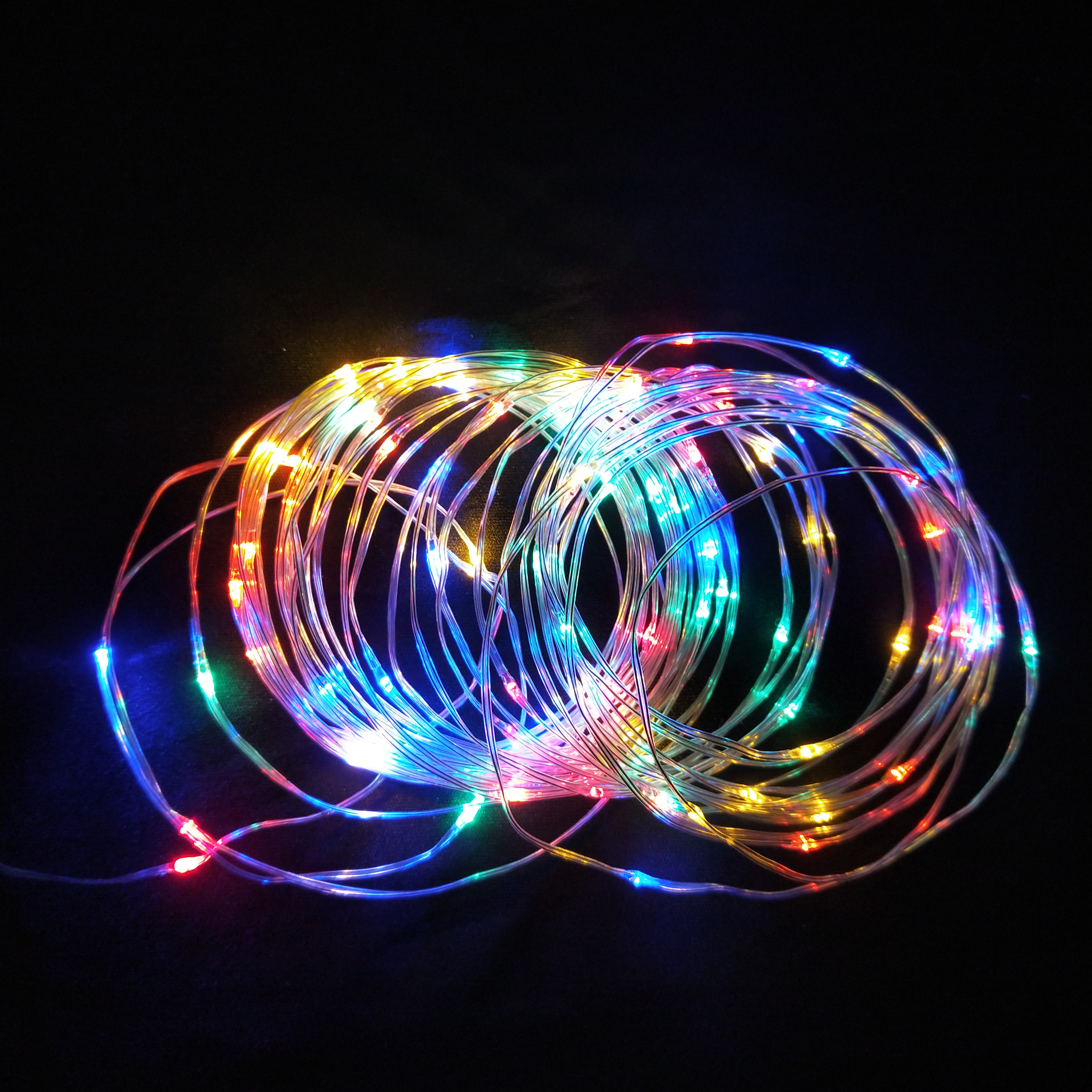 Clear Wire Fairy Straight Light 