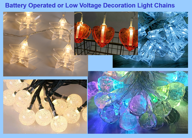 PS Xmas Decoration Light chains 2