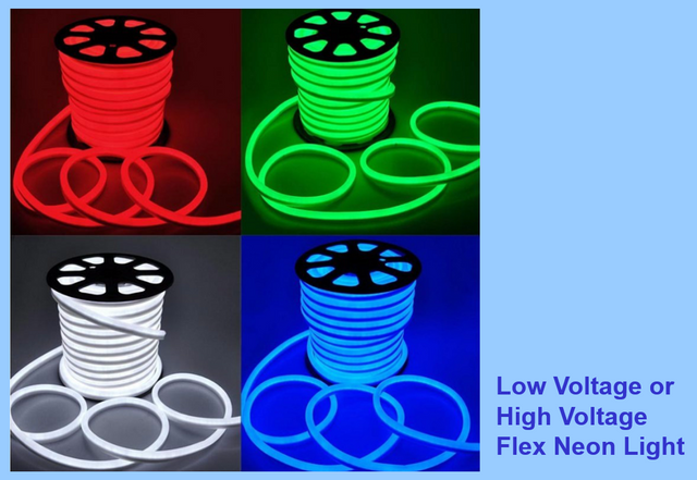 Low voltage or High voltage Flex Neon Light