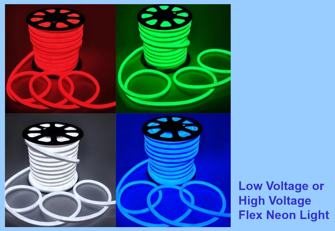 Low voltage or High voltage Flex Neon Light