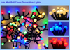 Mini ball cover dec. lights 