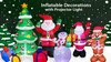 Inflatable Decorations with Projector Light
