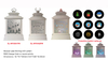 Indoor Decoration Musical Laser Etching LED Lantern- 27
