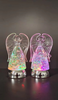 Acrylic transparent angel modeling RGB light