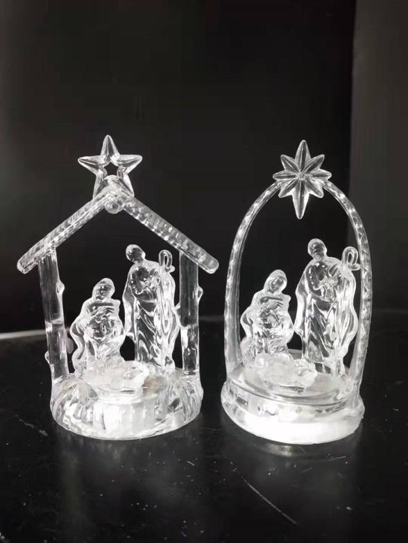 Acrylic transparent Virgin Mary