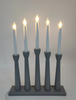5 LEDs Wooden Candle Bridge Light 3