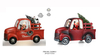 Acrylic Water spinning Light Santa Claus & Snowmen in the Car SJ - 5