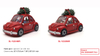 Acrylic Water globe spinner Car with tree Santa Claus/Snowmen SR - 100