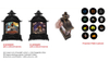 LED copper wire stringlight Lantern + interchangeable slides