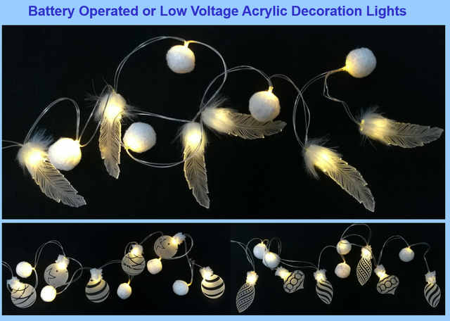 String lights+Cap (Acrylic decoration).07