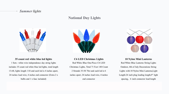 National Day Lights