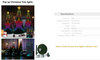 Pop up Xmas tree lights 