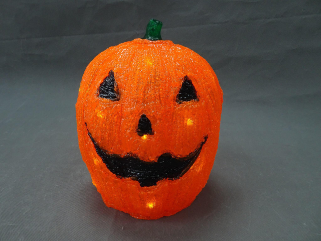 PS 3D Pumpkin Crystal lights 