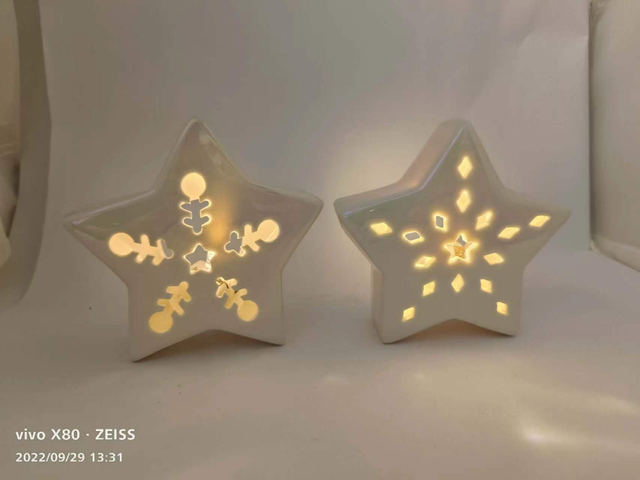 porcelain white star light - 19