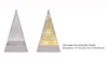 Indoor Decoration LED copper wire string light Triangle- 17