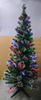 X'mas Green color Crystal Fiber tree with round basin - 4