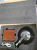 25cm Dark Brown Base LED Lamp with Labubu-Themed Light Figure & Built-in Storage Slot, Type-C Rechargeable Battery Included