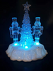 Acrylic transparent soldiers and Christmas trees