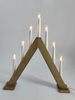 7 LEDs Wooden Candle Bridge Light 2