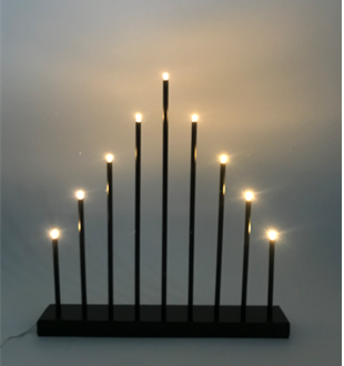 Metal Candlestick Light