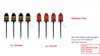 Acrylic Qutdoor Use Set 4 Mini Garden Lantern (Adapter) SR - 80