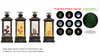 Acrylic Water globe spinner Lantern & LED Projector Light Three Red Birds / Red House SR - 47
