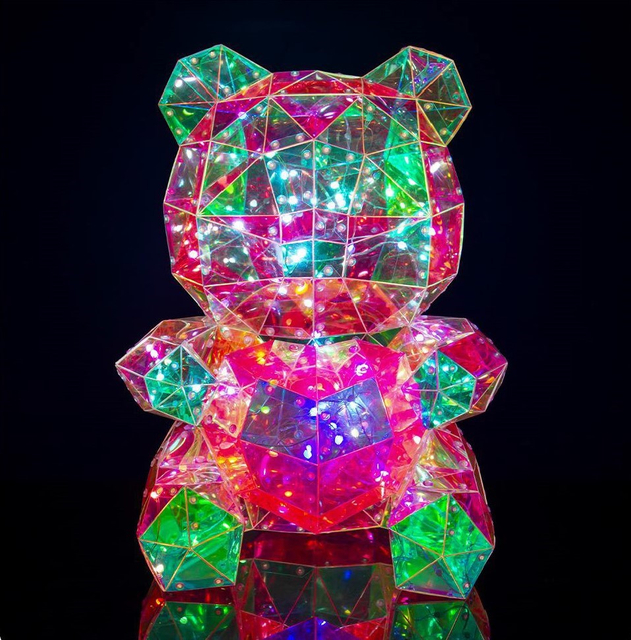 Colorful Love Bear