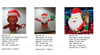 Gingerbread Man & Santa Inflatable Lights - 70