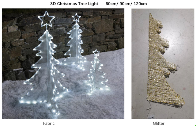 3D Xmas Tree Light 