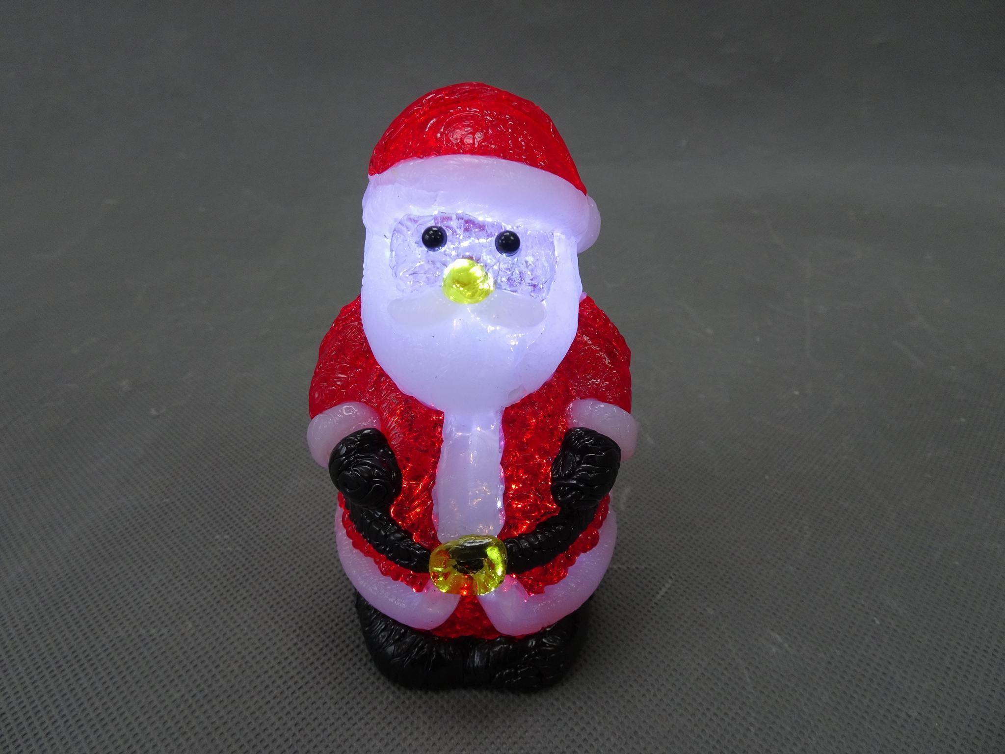 PS 3D Santa Crystal lights 