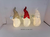 porcelain Santa Claus with gray / red / white hat & star- 10