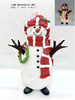 clay dough the snowman is wearing a scarf light- 14