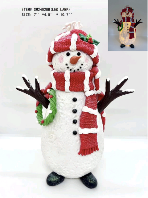 clay dough the snowman is wearing a scarf light- 14