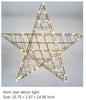 Metal Motif(Star) Lights