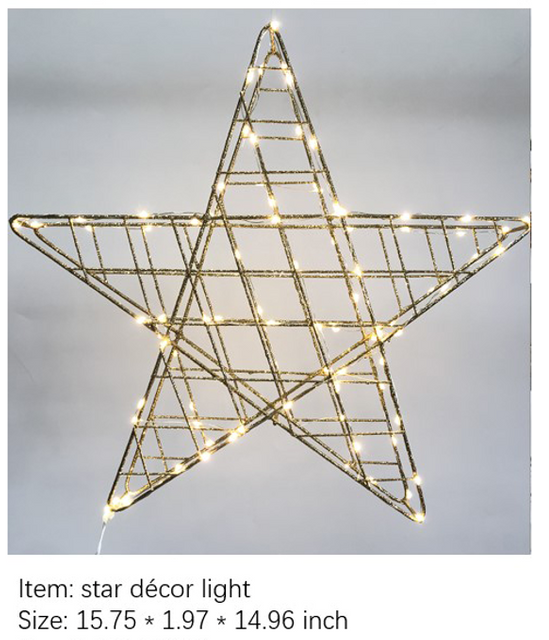 Metal Motif(Star) Lights