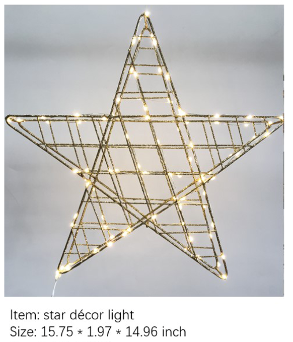 Metal Motif(Star) Lights