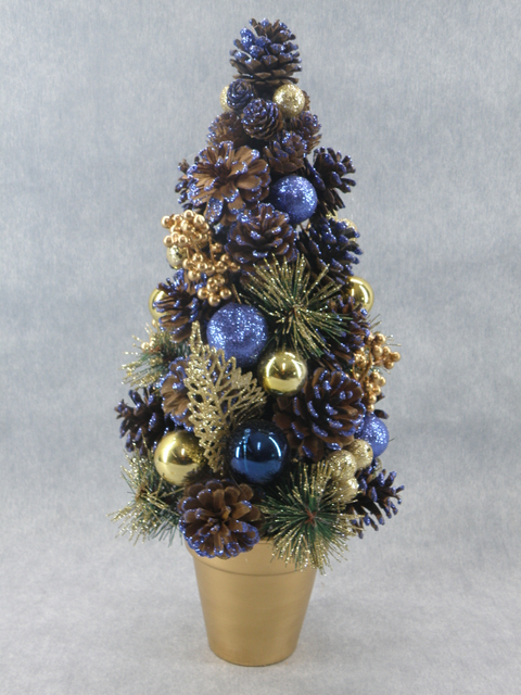 X'mas Magic color Mini Tree with basin - 58