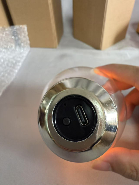 "SMILE" Letter LED Bulbs with Unique Filament Design, Type-C Rechargeable Battery Included, Portable Decorative Lighting