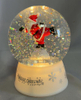 Dual-Power Rotating Globe Water Ball Lamp (Type-C Charging) - 12x12x15cm Plastic & Resin Build with Enchanting Inner Scene Rotation for Relaxing Ambient Lighting