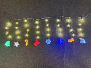 Icicle Star Curtain Tunnel LED String Lights