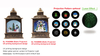 Acrylic Water globe spinner Lantern & Projector Light Snowmen & Gifts SR - 25