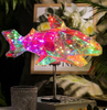Colorful whale