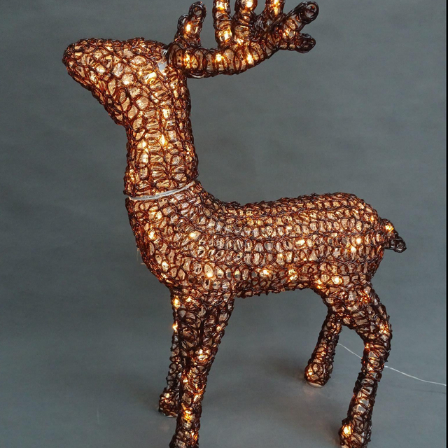 PS 3D Deer Crystal lights