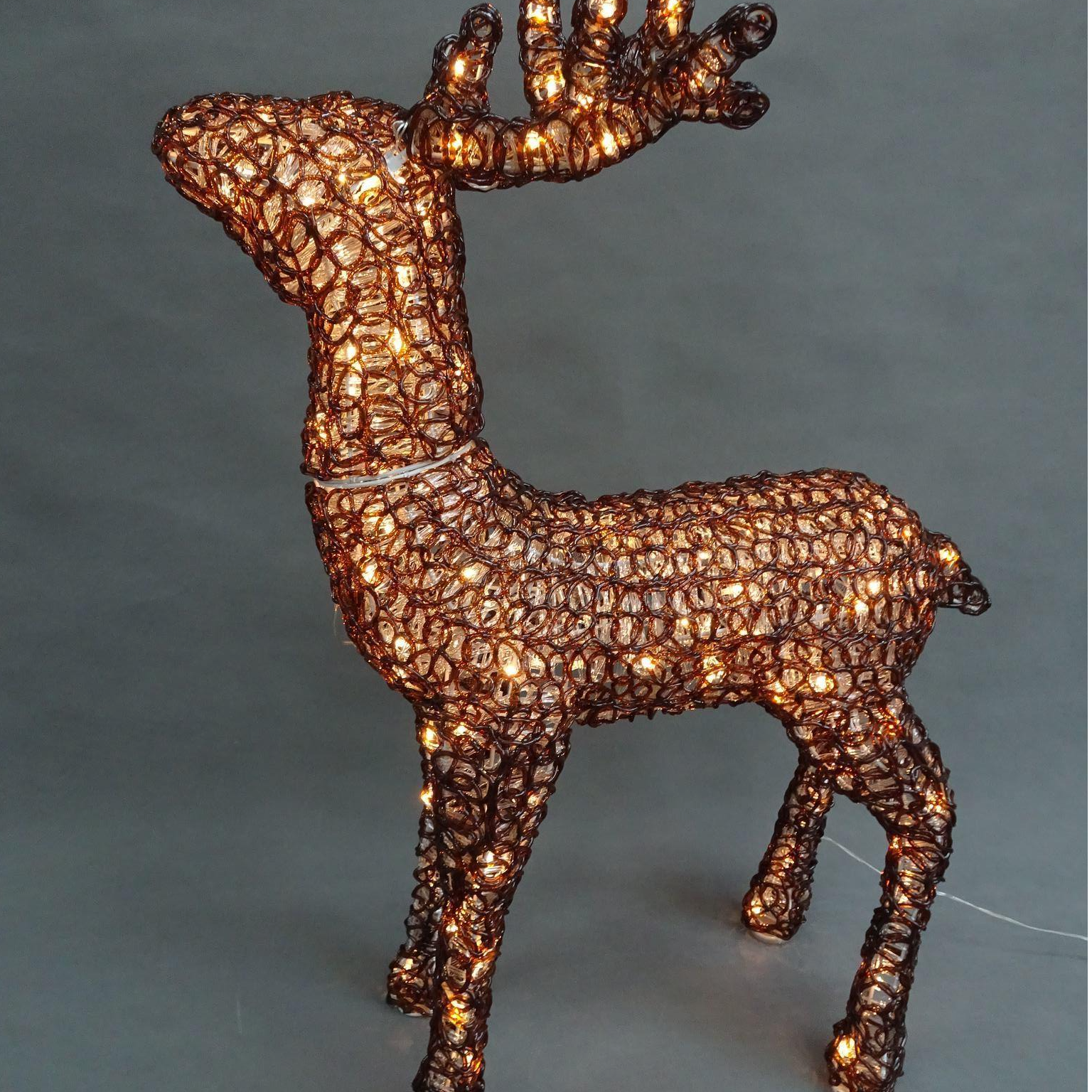 PS 3D Deer Crystal lights