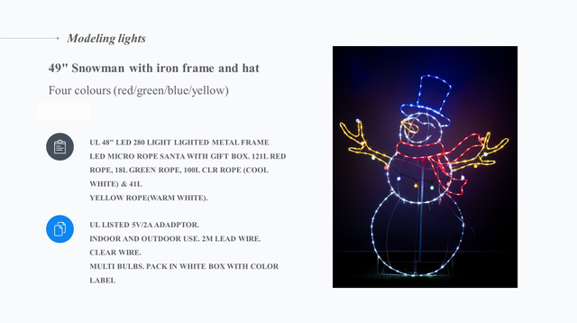 Mini rope motif lights 7