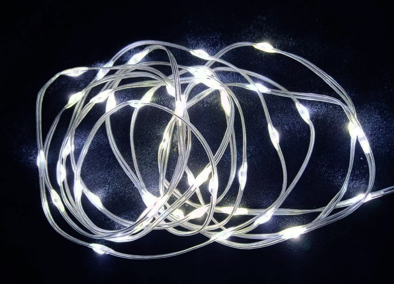 Clear Wire Fairy Straight Light 