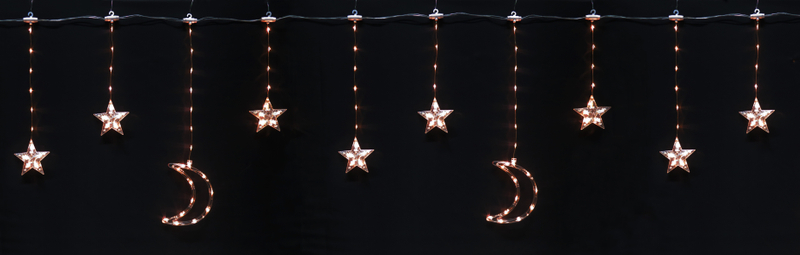 Star&Moon curtain lights 1