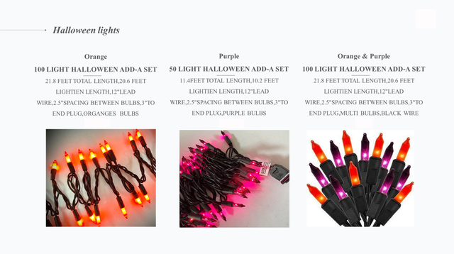 Halloween String Lights