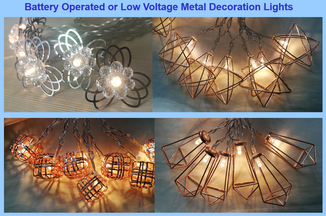 Metal Decoration Light chains 